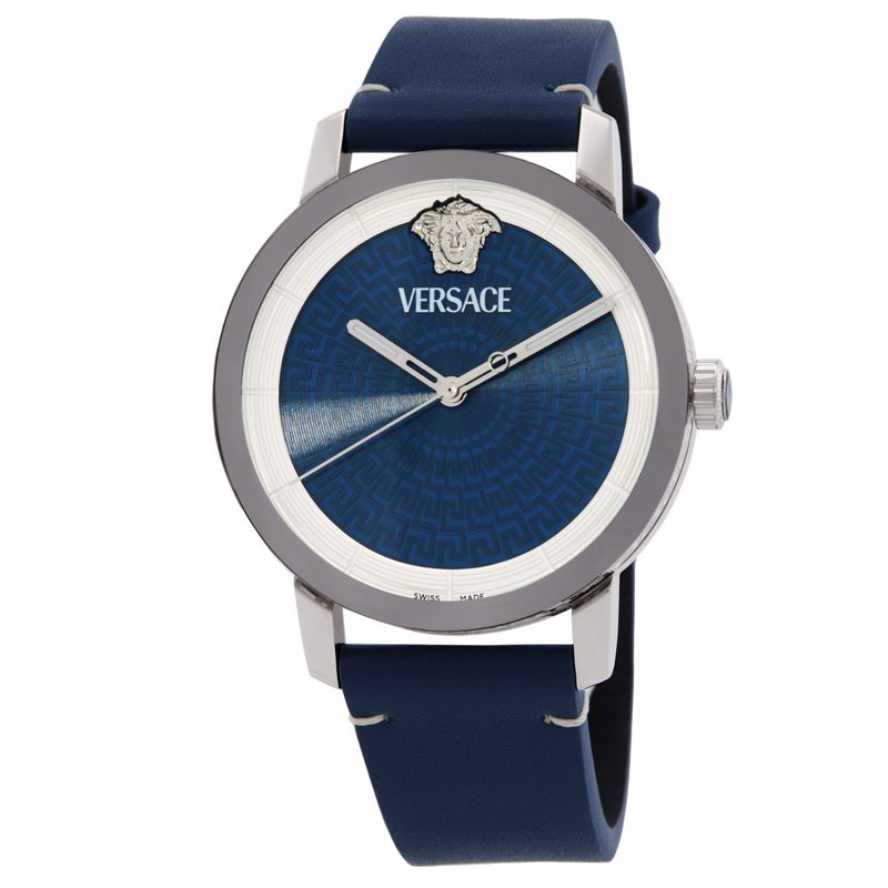 V-Helix Quartz Blue Dial Mens Watch VE9G00124