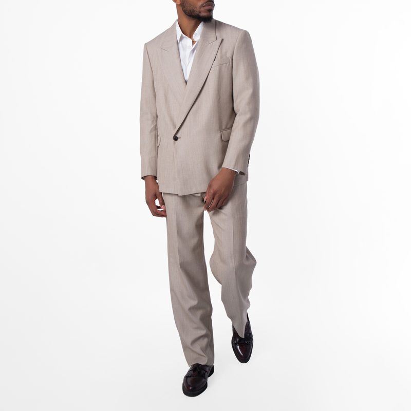 Emporio Armani Loose-Fit Virgin Wool Suit