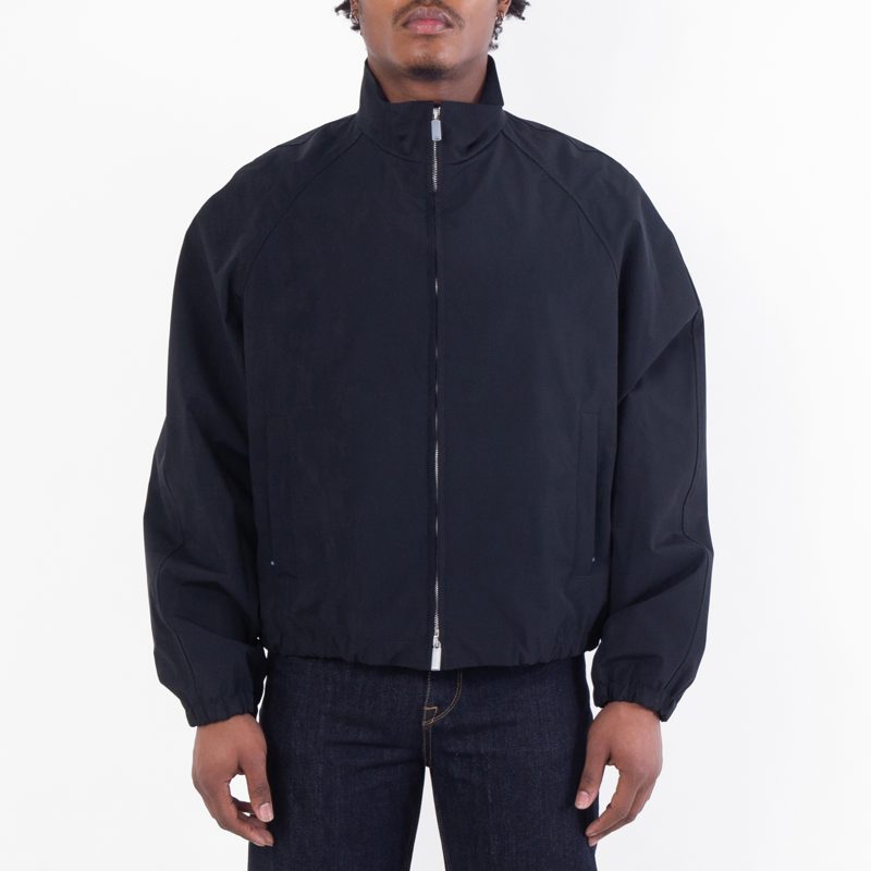 Black Nylon Sport Jacket