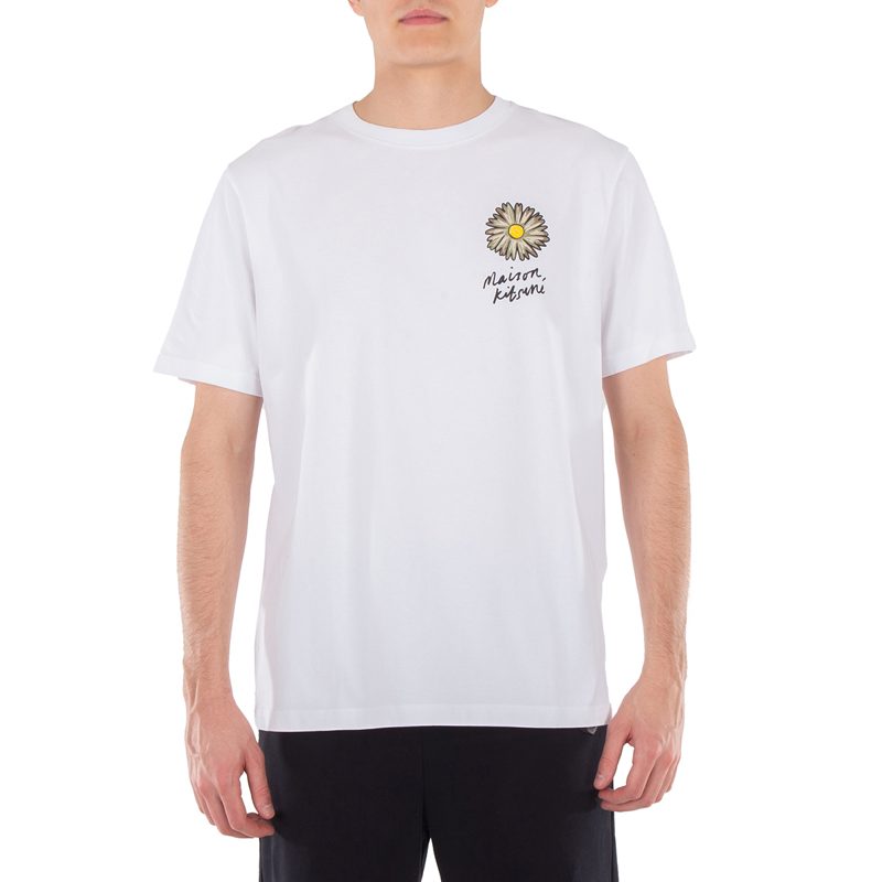 Maison Kitsune Floating Flower Cotton T-Shirt