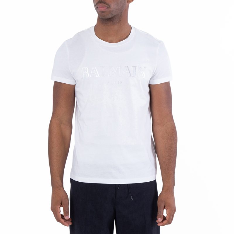 Logo EM[보스]ED Cotton T Shirt