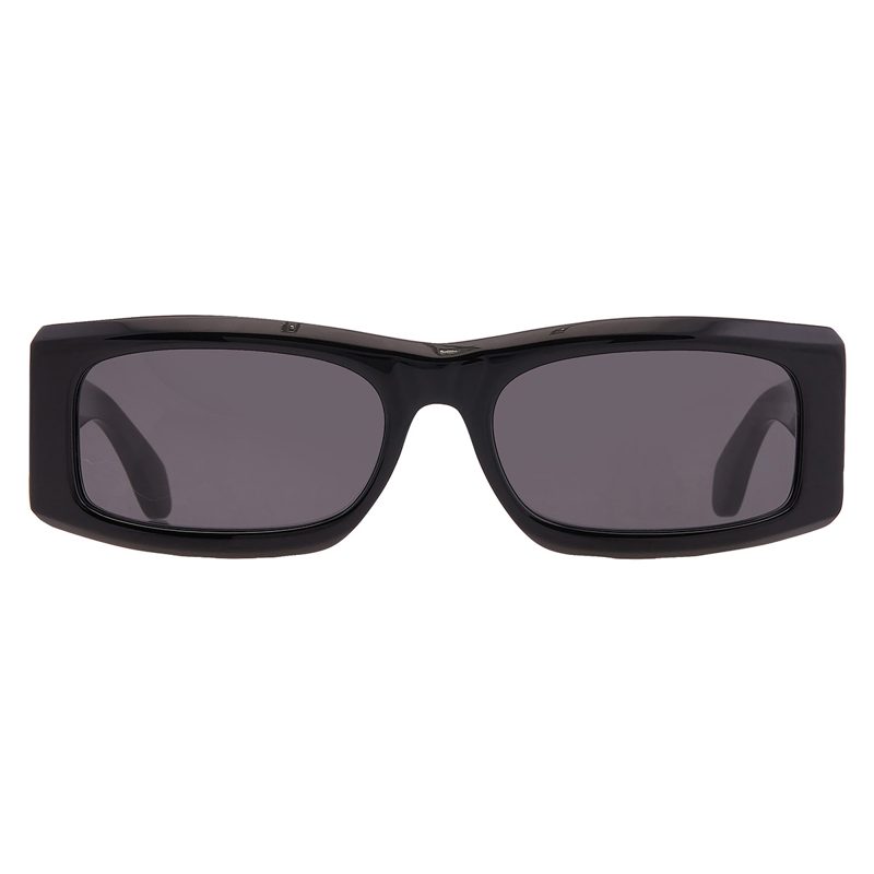 Dark Grey Rectangular Mens Sunglasses SF2012S 001 57