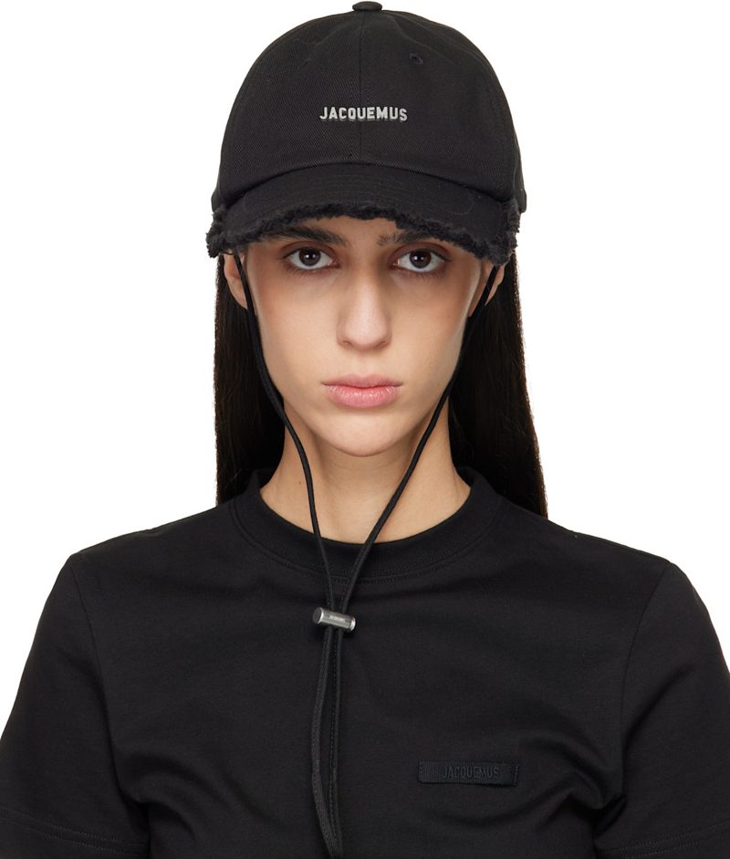 Black Les Classiques The Artichaut Denim Cap 261553F016003