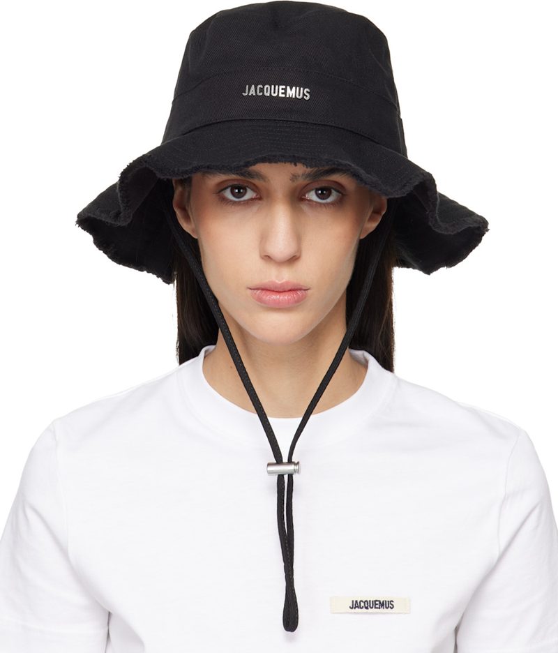 Black Les Classiques The Artichaut Bucket Hat 261553F015003