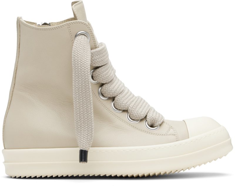Beige Temple Jumbolace Sneakers 261232M236004