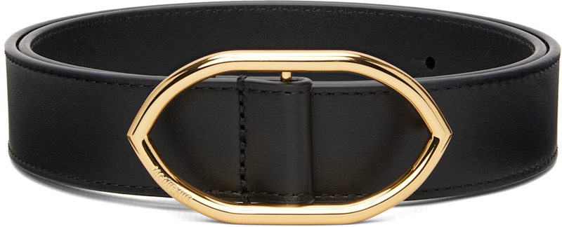 Black La Ceinture Calisson Belt 261553M131007