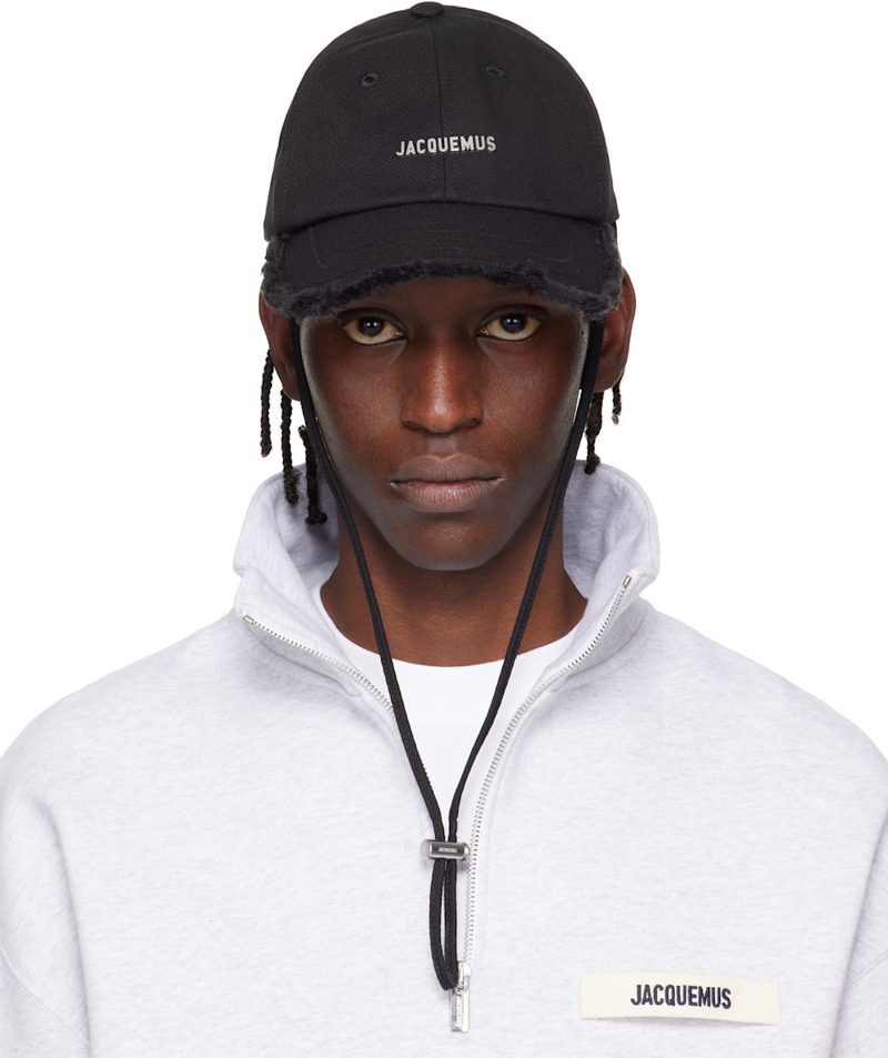 Black Les Classiques The Artichaut Denim Cap 261553M139007