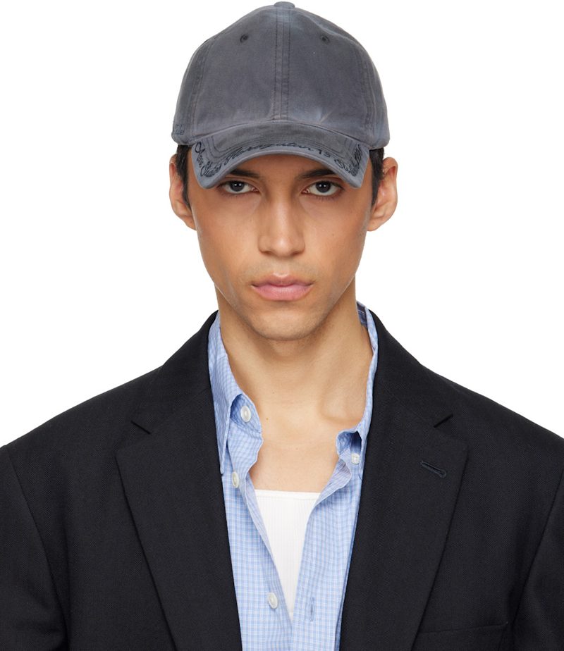 Gray Logo Cap 261129M139017