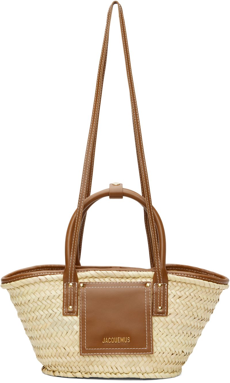 Brown Les Classiques The small Soli basket Bag 261553F049014
