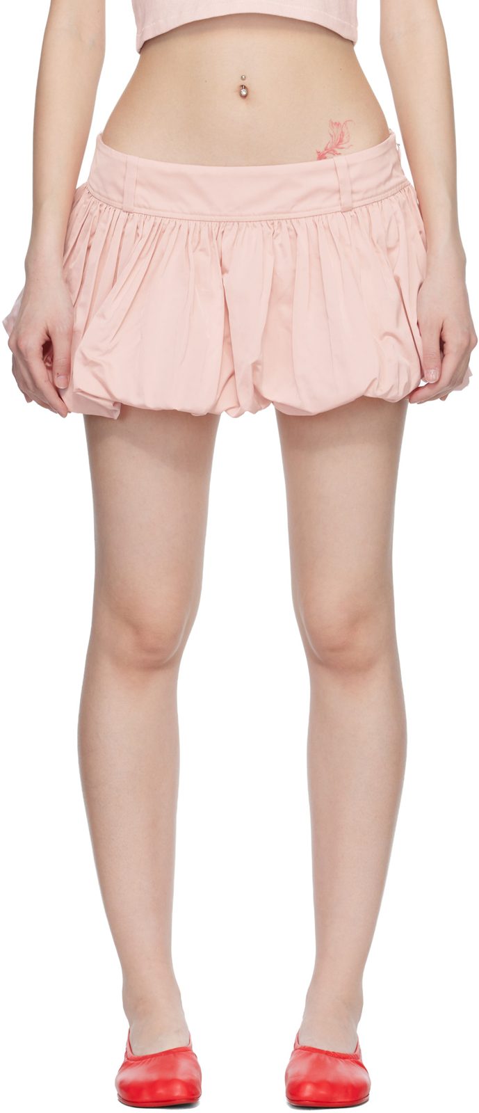 Pink [겐조] Paris Balloon Miniskirt 261387F090000
