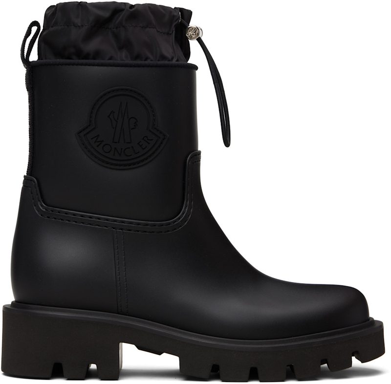 Black Kickstream Rain Boots 261111F113002