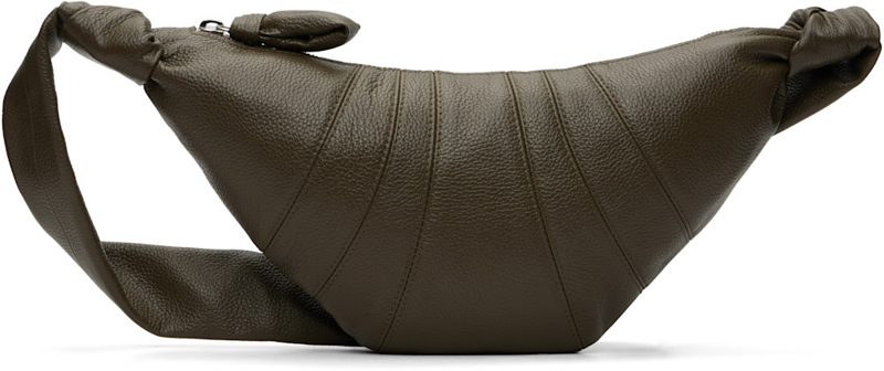 Khaki Small Croissant Bag 261646M170016