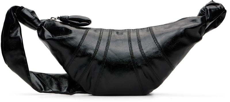 Black Small Croissant Bag 261646M170031