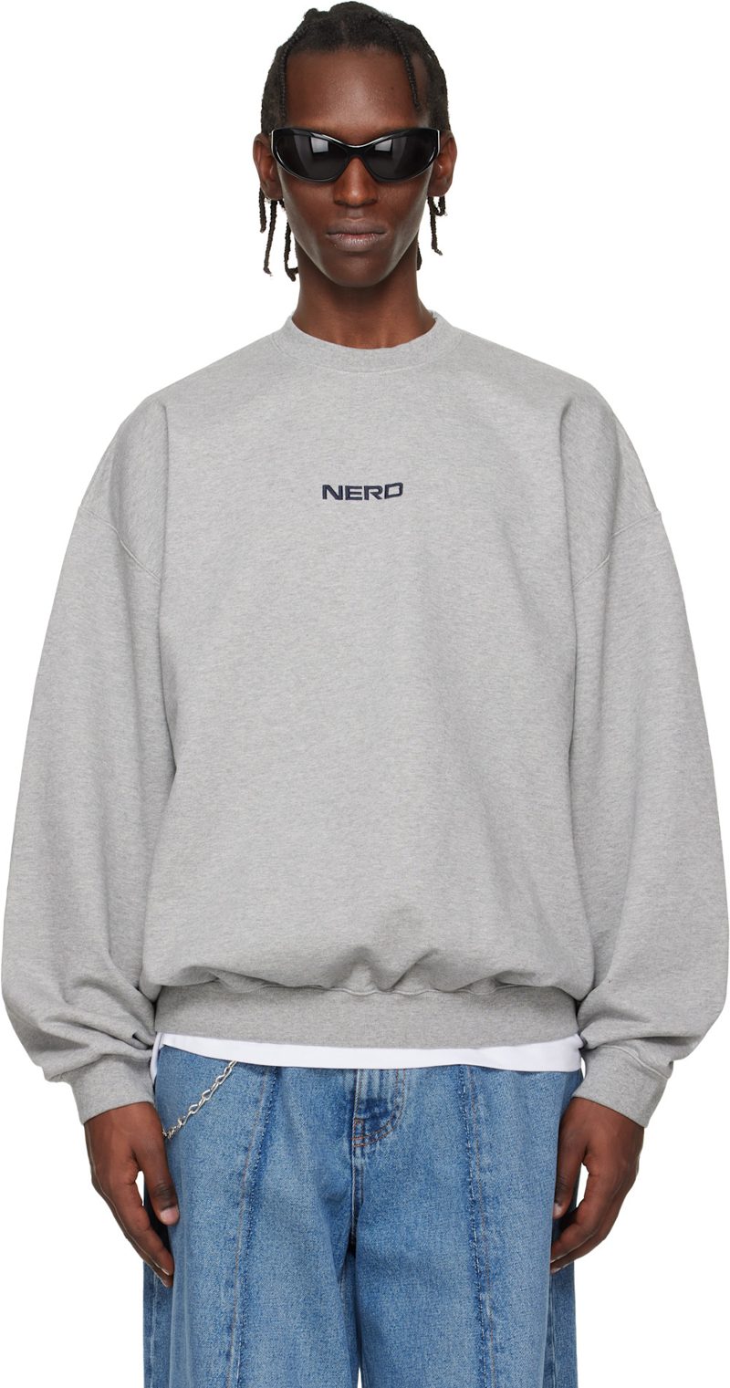 Gray NERD Sweatshirt 261669M204005