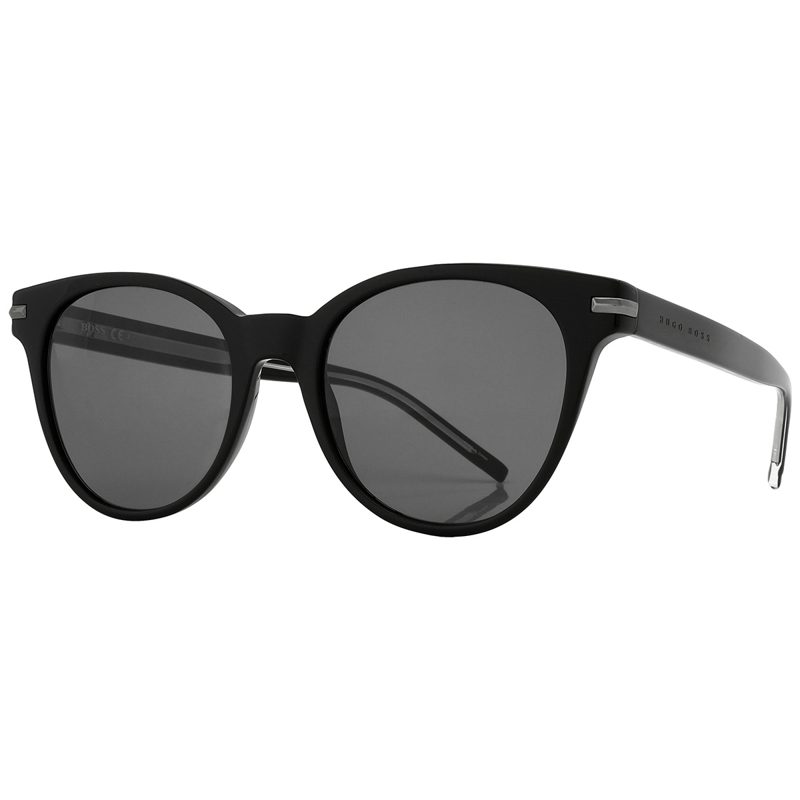 Hugo [보스] Grey Oval Ladies Sunglasses [보스] 1267/S 0807/IR 53