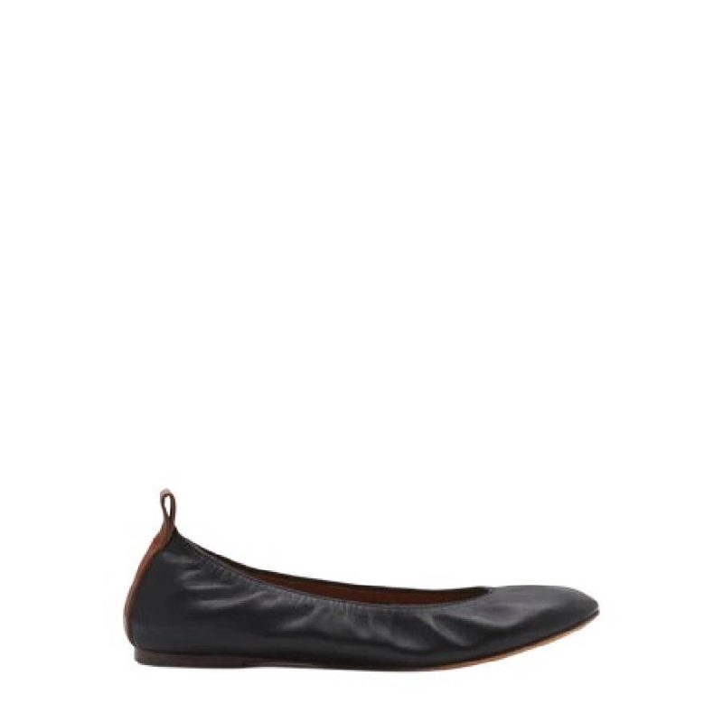 Round-Toe Ballerina Flats