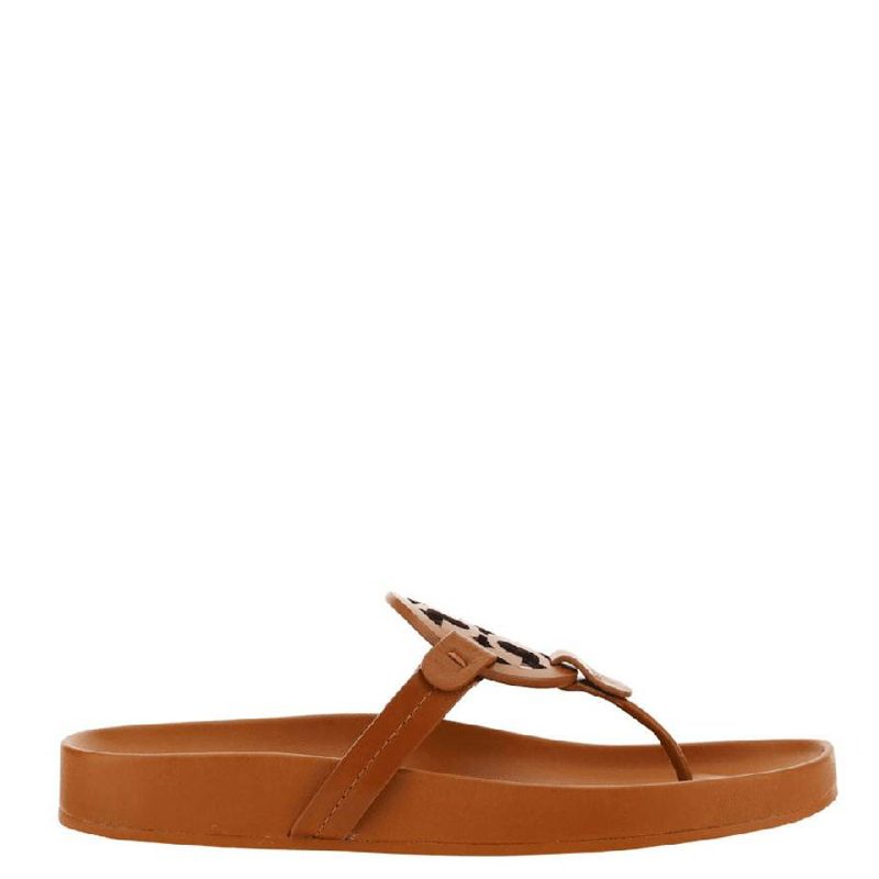 Miller Cloud Leather Thong Sandals