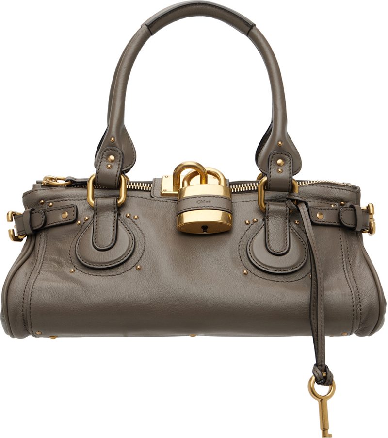 Chloe Taupe Paddington Bag 261338F046004