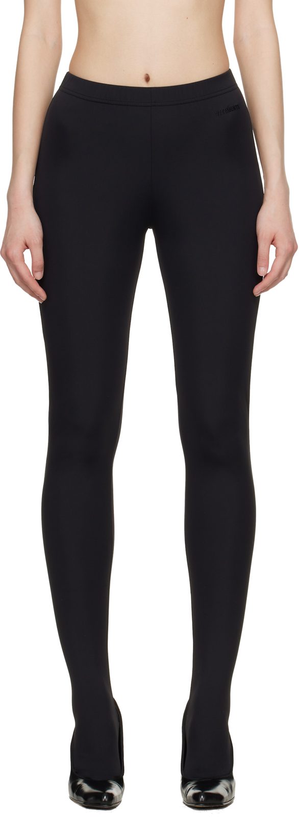 Black Push-Up Tights 261669F085002