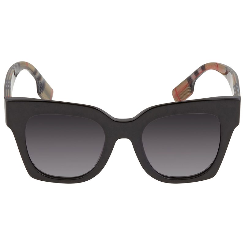 Kitty Grey Gradient Square Ladies Sunglasses BE4364 39428G 49