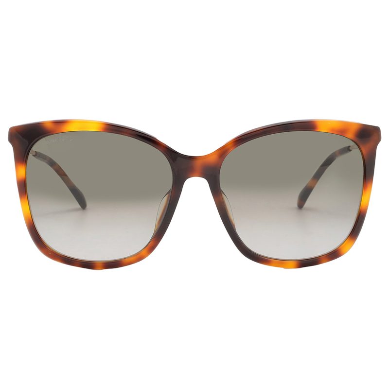 Brown Gradient Butterfly Ladies Sunglasses NEREA / G / S 005L / HA 57_Brown Shaded / Havana