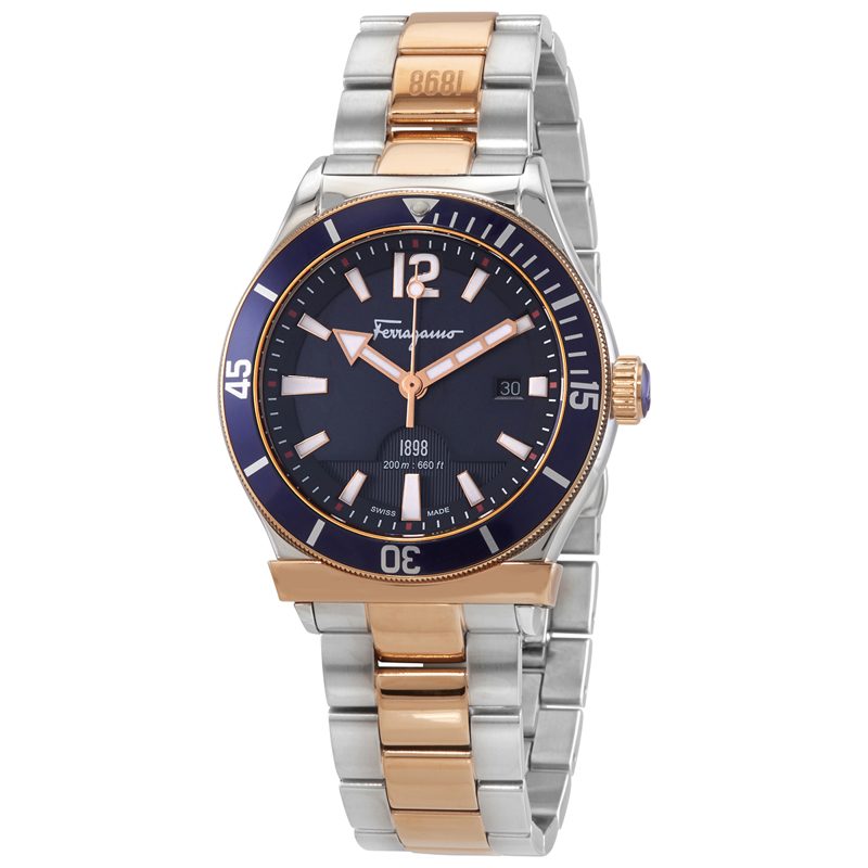 Quartz Blue Dial Mens Watch SFFN00120
