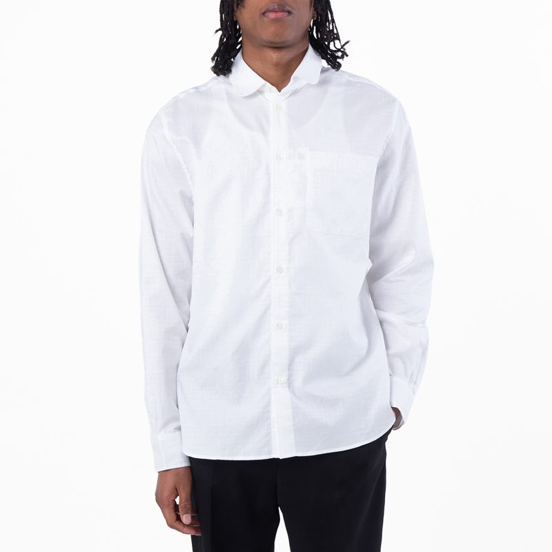 Slim Fit Weave Slim Shirt