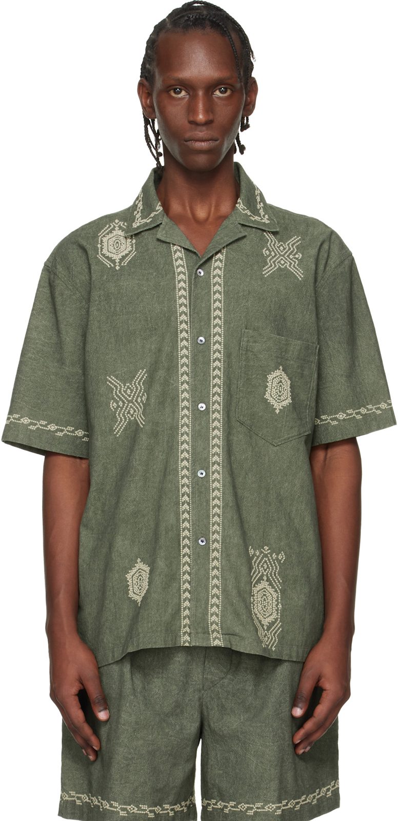 Green Zekim Shirt 261600M192020