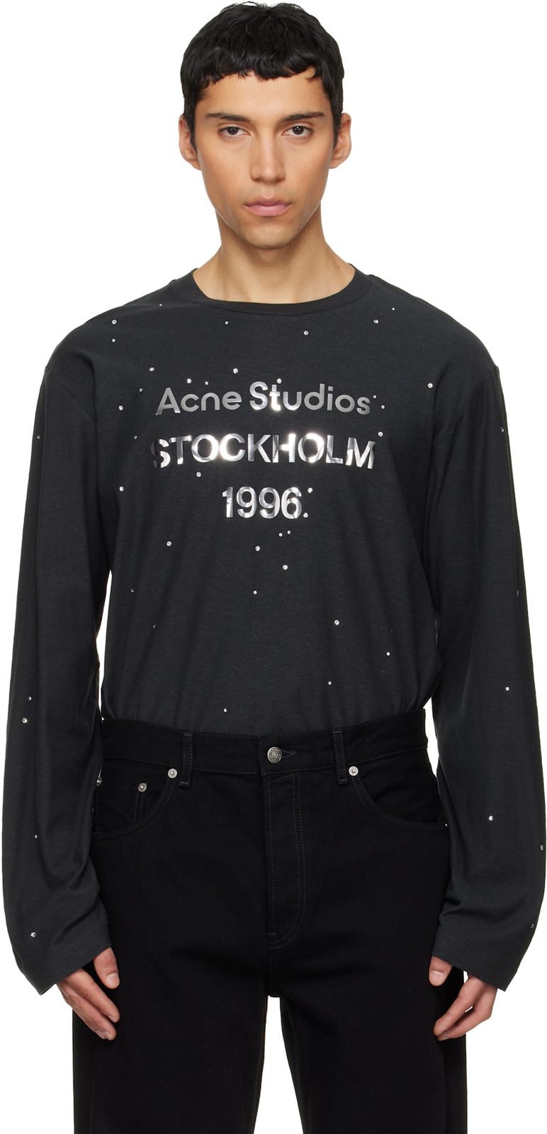 Black Logo T-shirt 261129M213001