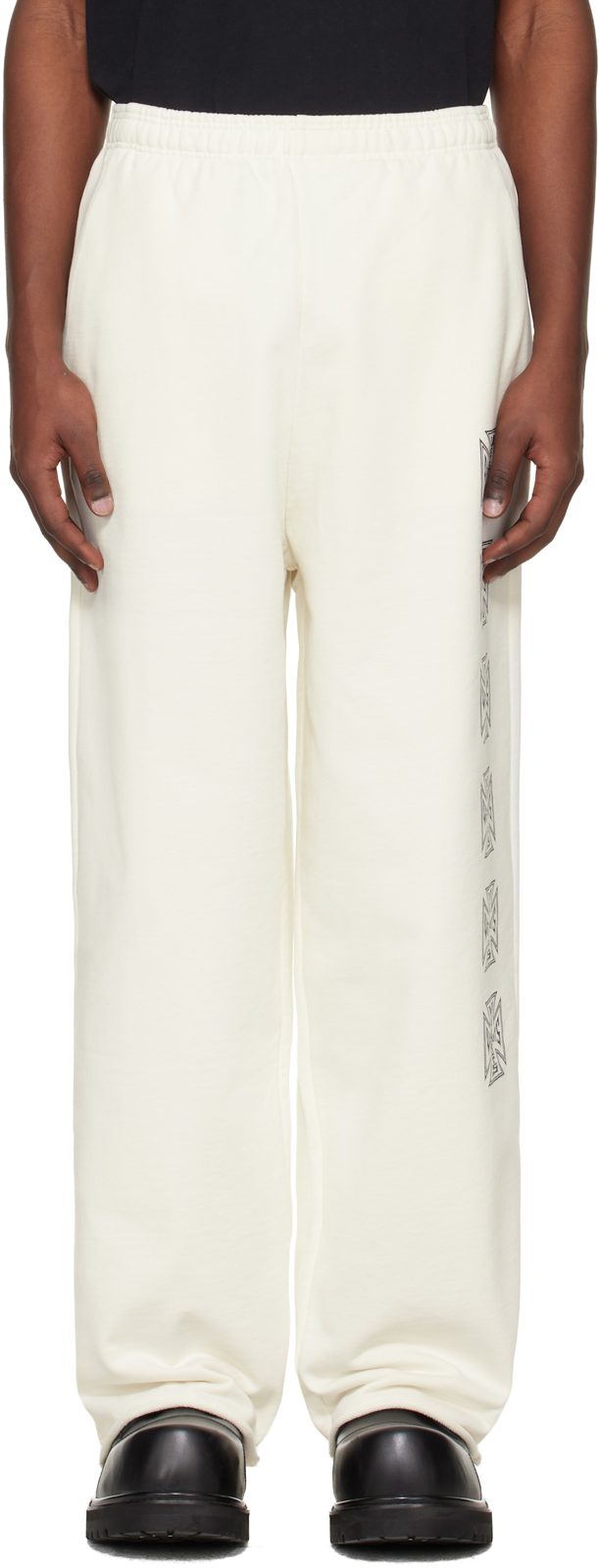 ์คํํ์ดํธ Biker Cross Stripe Sweatpants 261669M190003