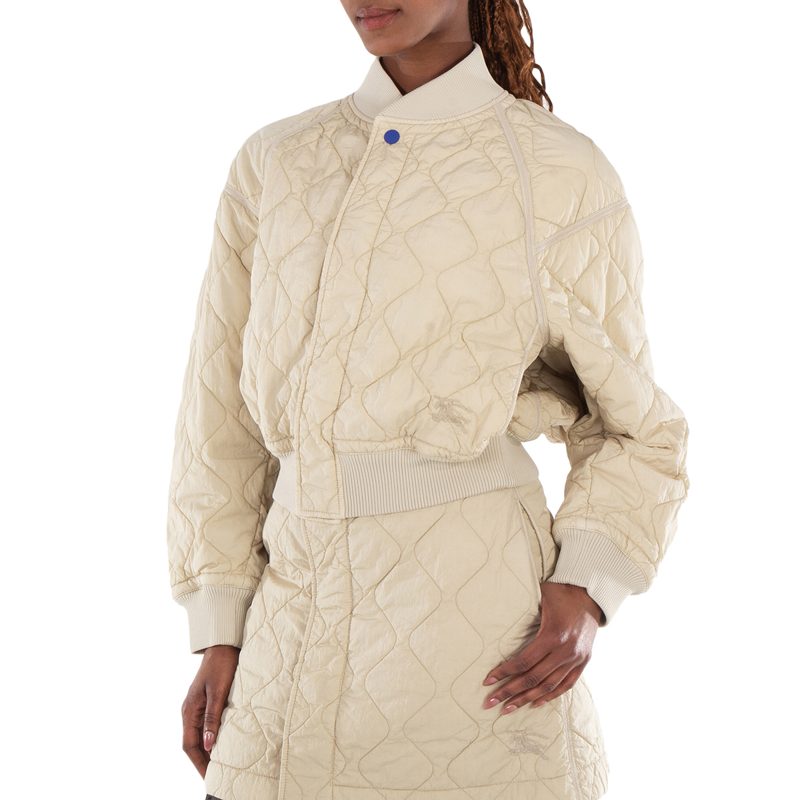 Ladies Quilted Bomber Jacket