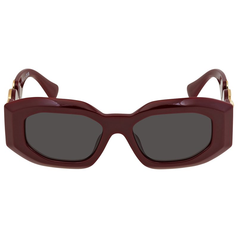 Dark Gray Irregular Mens Sunglasses VE4425U 536587 53