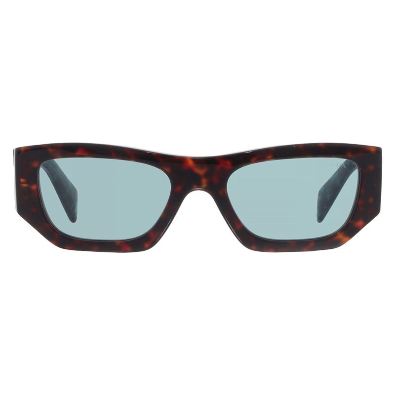Petrol Green Rectangular Mens Sunglasses PR A01S 18Z40K 53