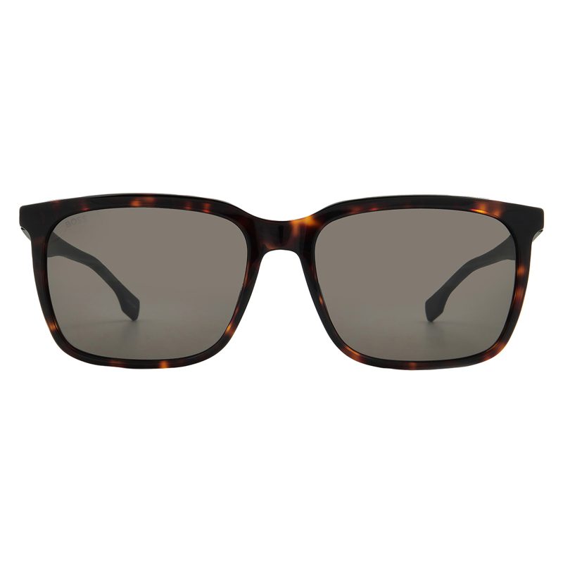 Hugo [보스] Grey Antireflex Square Mens Sunglasses [보스] 1579/S 0PHW/2K 57_Havana Green
