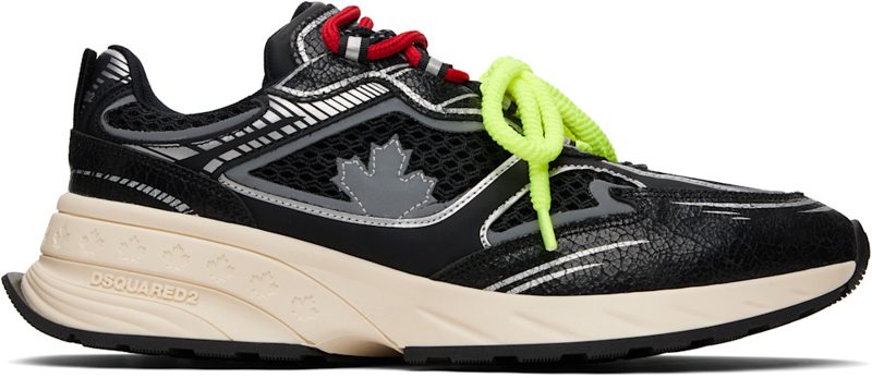 Black Sprinter Sneakers 261148M237007