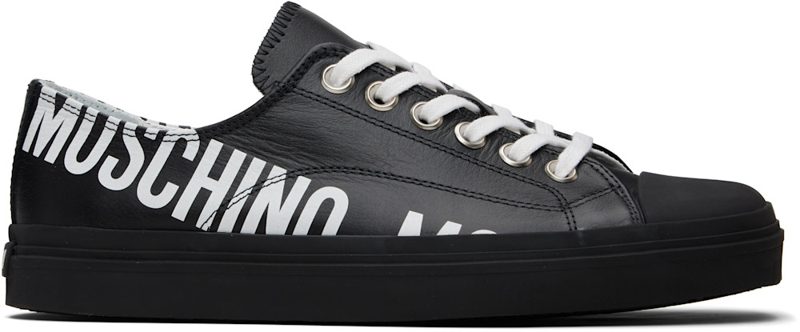 Moschino Black Logo Sneakers 261720M234009