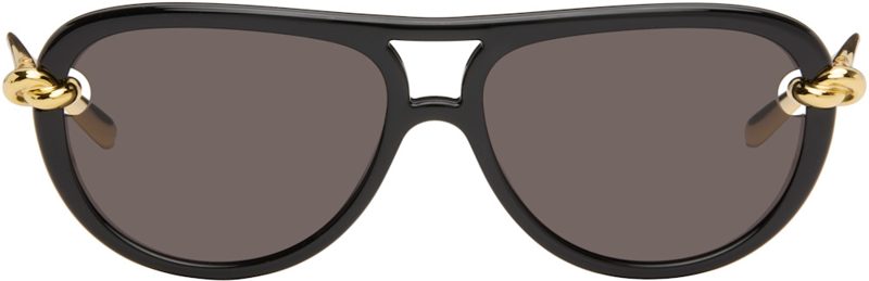 Black Knot Aviator Sunglasses 261798F005004