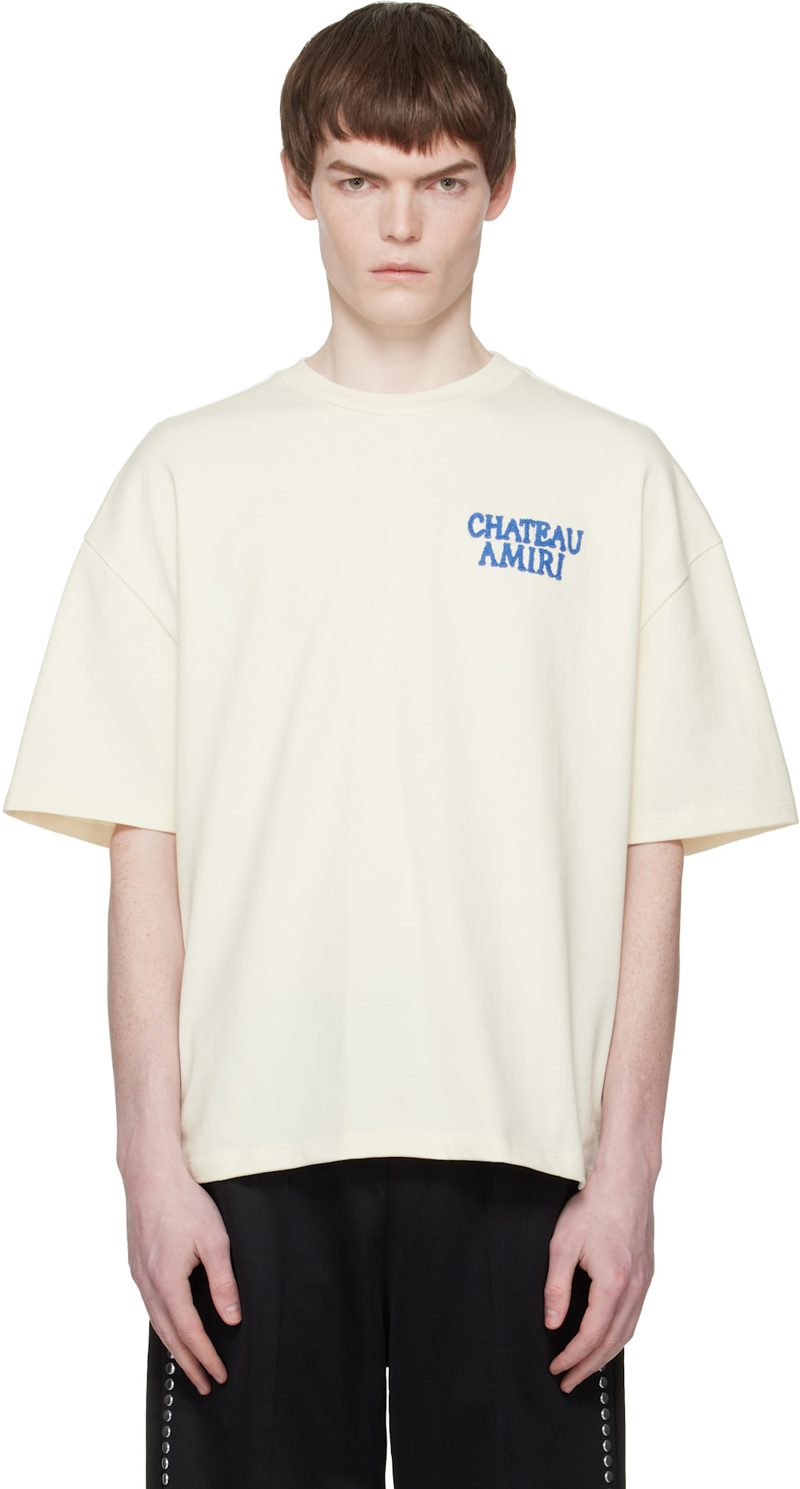White Chateau [아미리] Oversized T-shirt 261886M213089