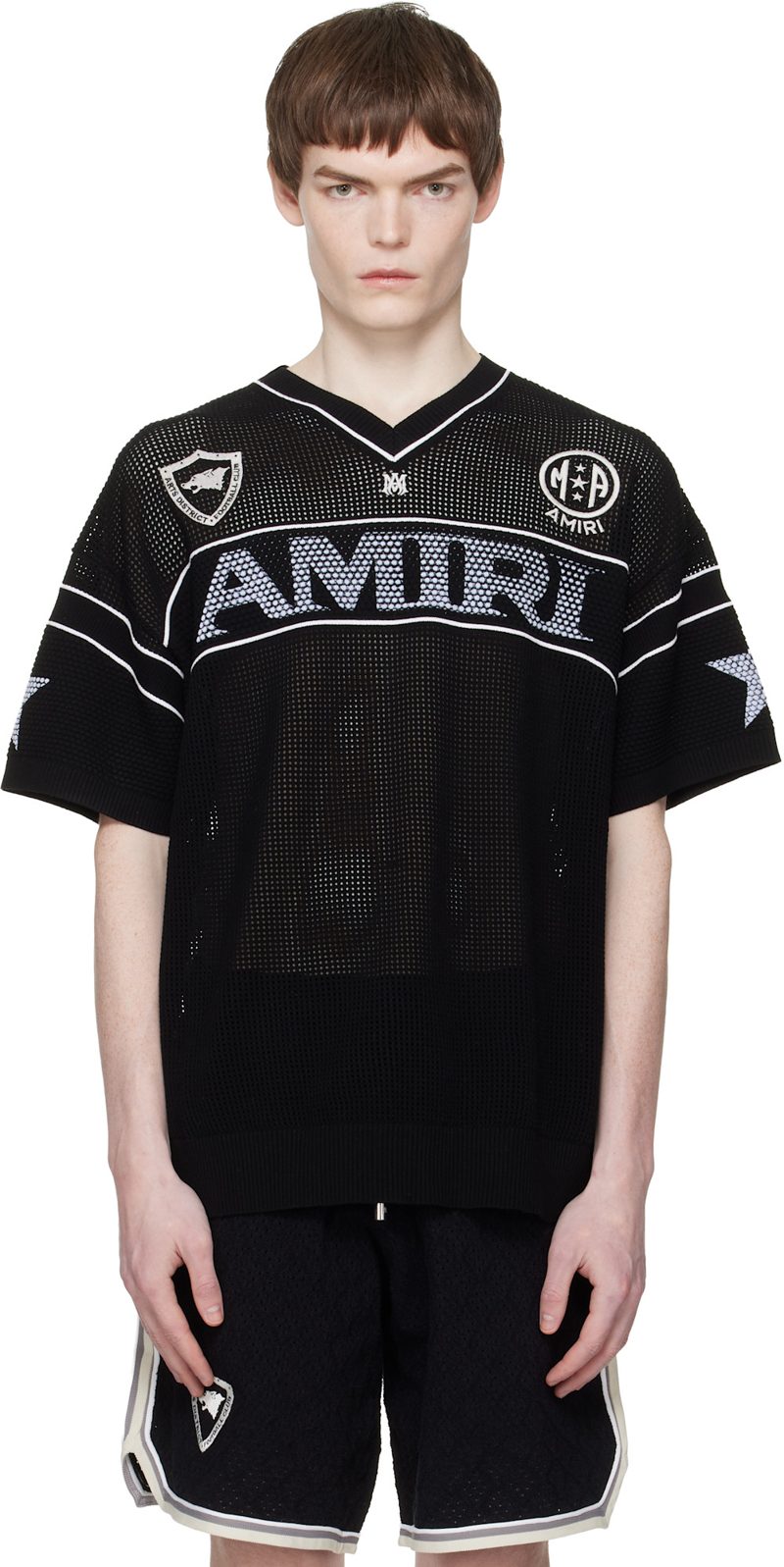 Black [아미리] Sport T-shirt 261886M213002