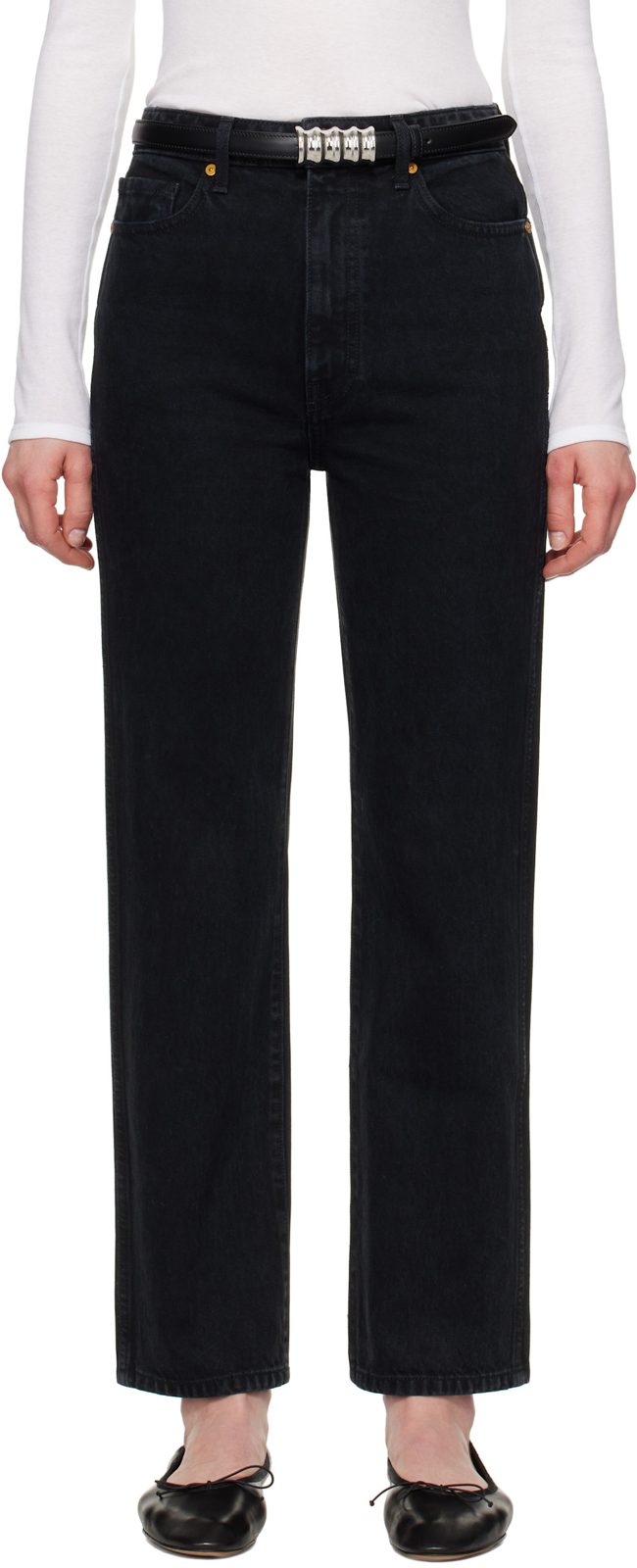Black Abigail Jeans 251914F069014
