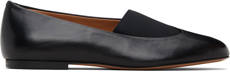 Black Elyss Ballerina Flats 261249F118005