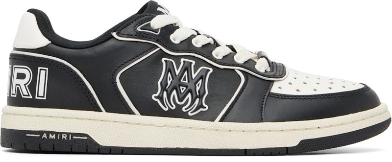 Black & White Newport Sneakers 261886M237072