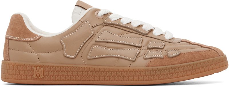 Brown Pacific Football Sneakers 261886M237023