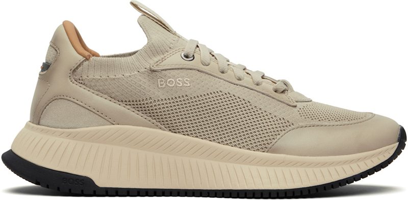 Beige TTNM EVO Knitted Upper Sneakers 261085M237040