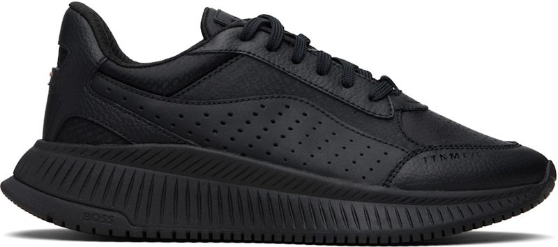 Black TTNM EVO Sneakers 261085M237038