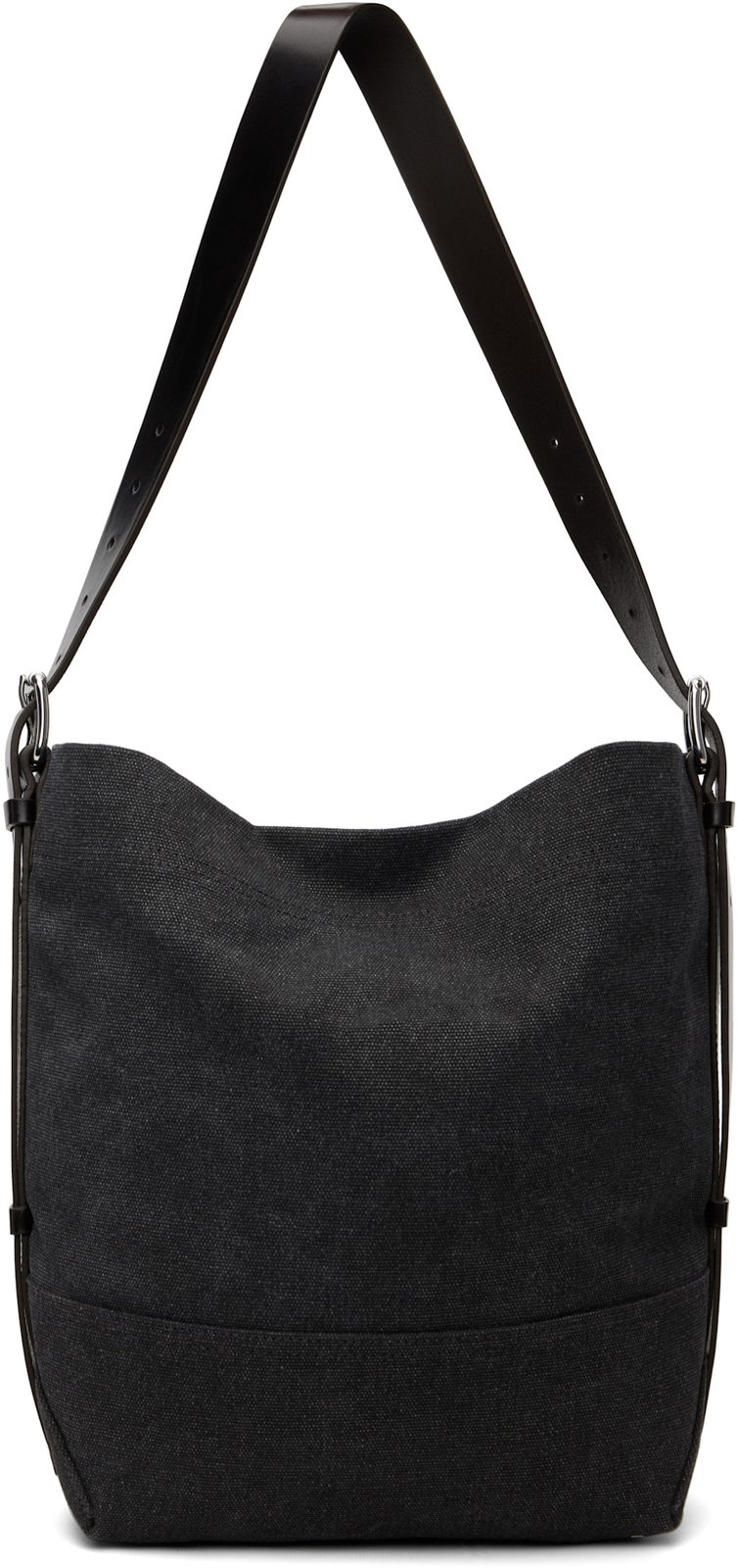 Black Small Belted Tote 261646F049000