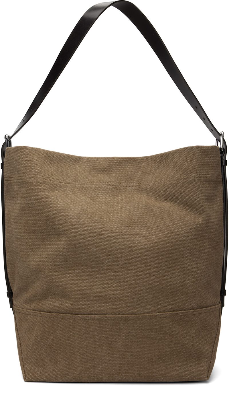 Brown Belted Tote 261646F049005