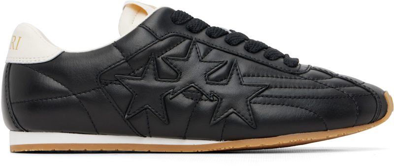 Black Pacific Football Flat Sneakers 261886F128001