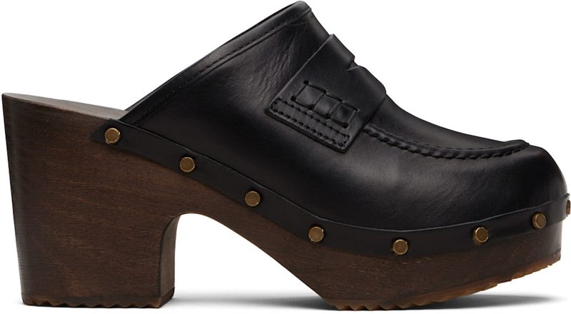 Black Les Sabots Heels 261252F122000