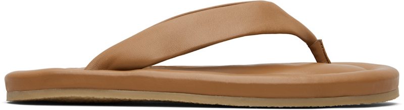 BY FAR Tan Dasha 2.0 Flip-Flops 261289F124001